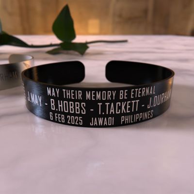 Flight JAWA01 - May Hobbs Tackett Durham Memorial Bracelet