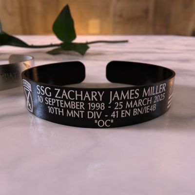 Zachary Miller Memorial Bracelet