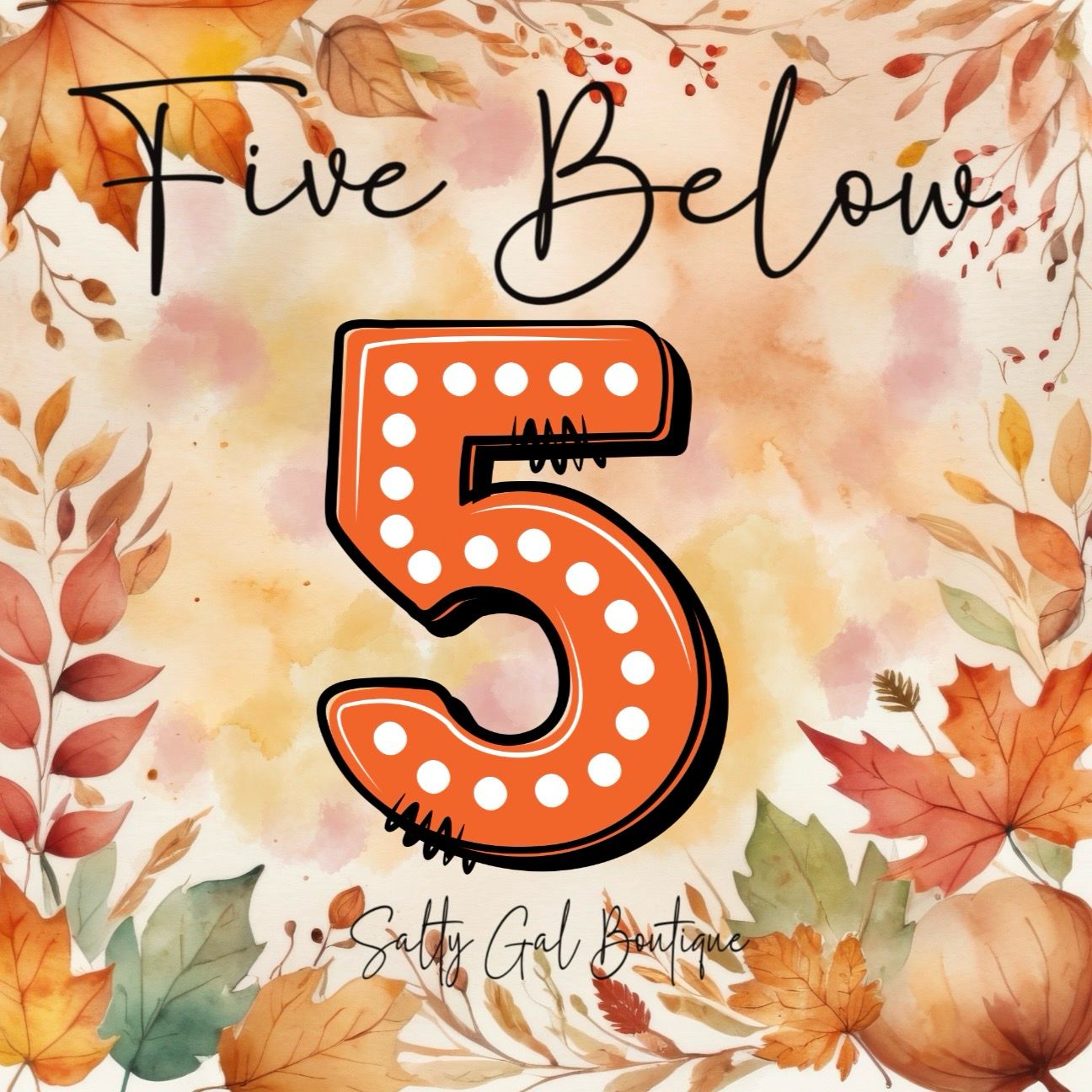 🟠 Five Below #5 🟠