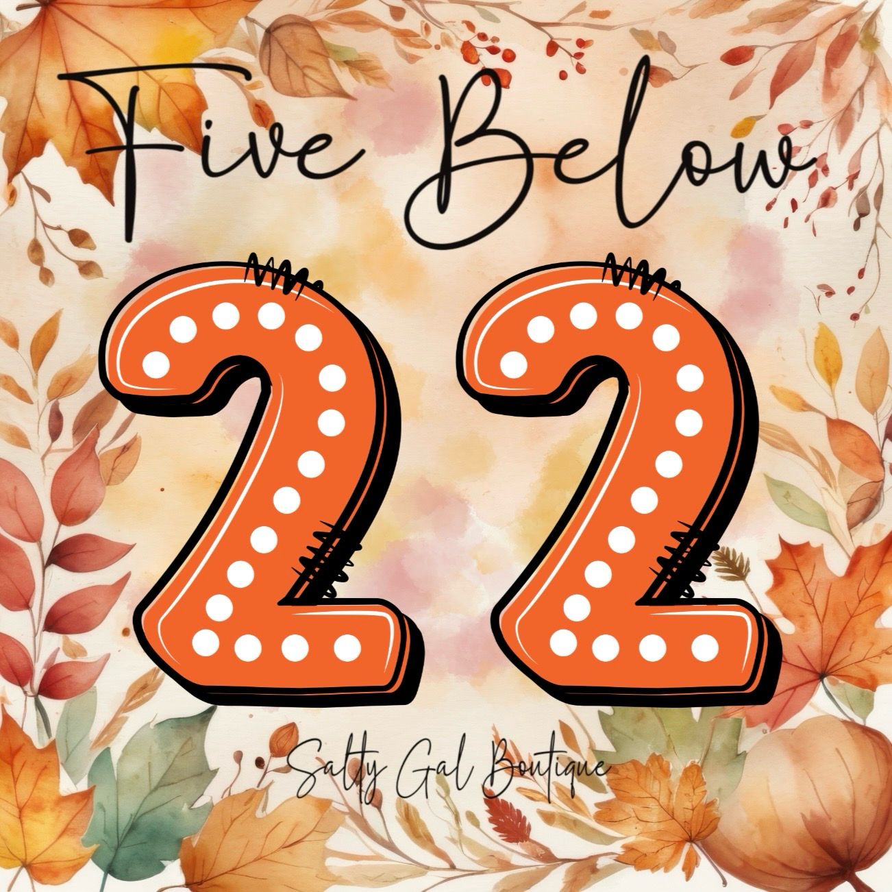 🟠 Five Below #22 🟠