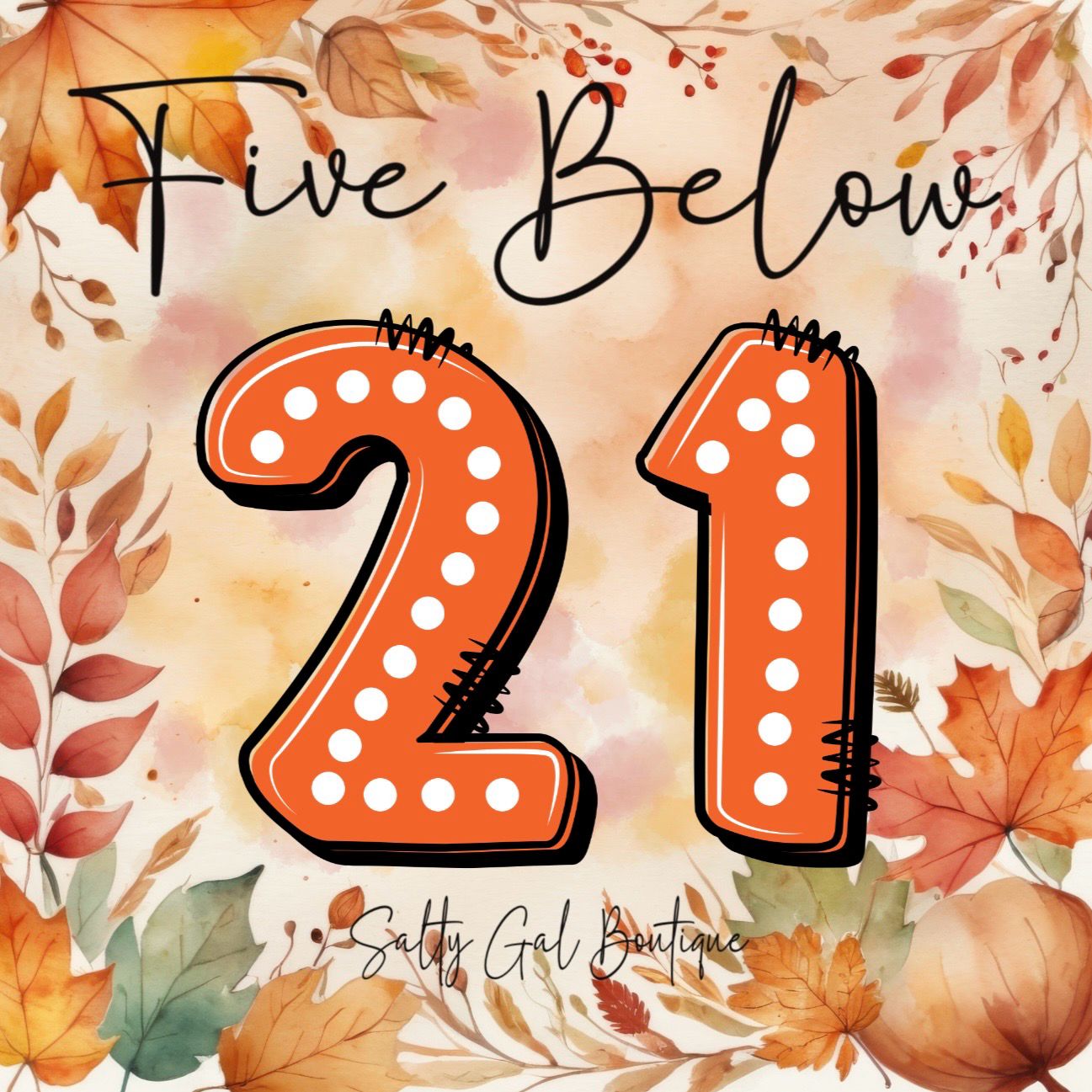 🟠 Five Below #21 🟠