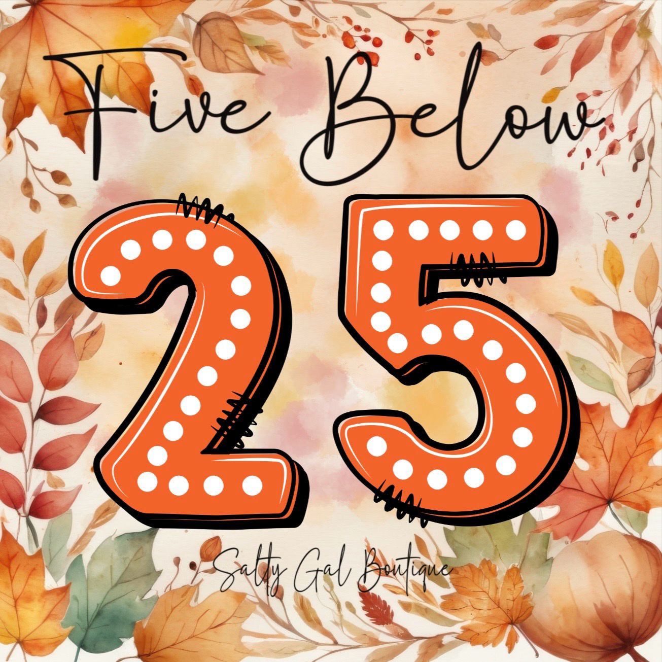 🟠 Five Below #25 🟠