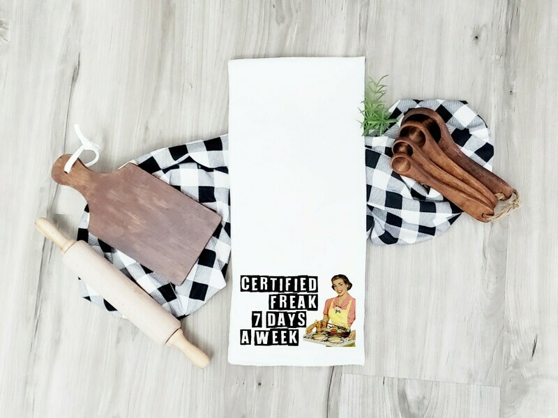 Towel Certified Freak 7 Days a Week