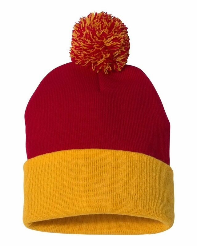 Red/ Gold Beanie