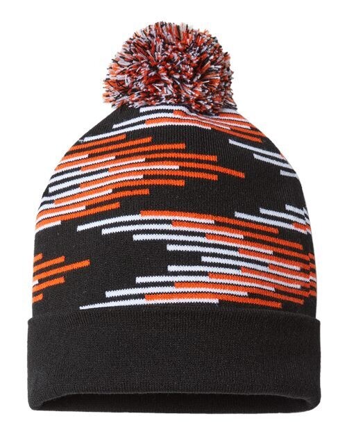 Augusta Orioles Orange and Black Beanie (BLANK)