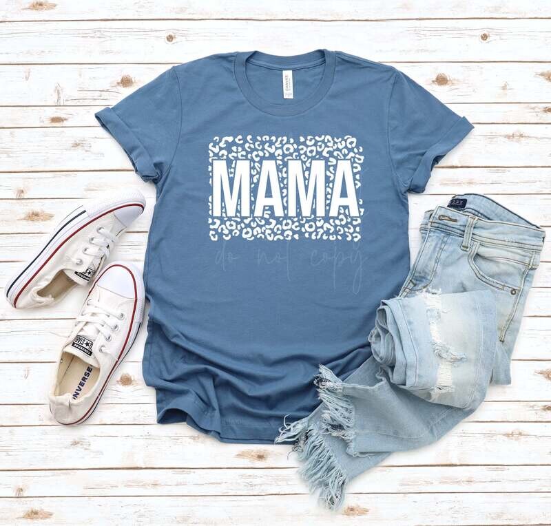 Mama leopard background