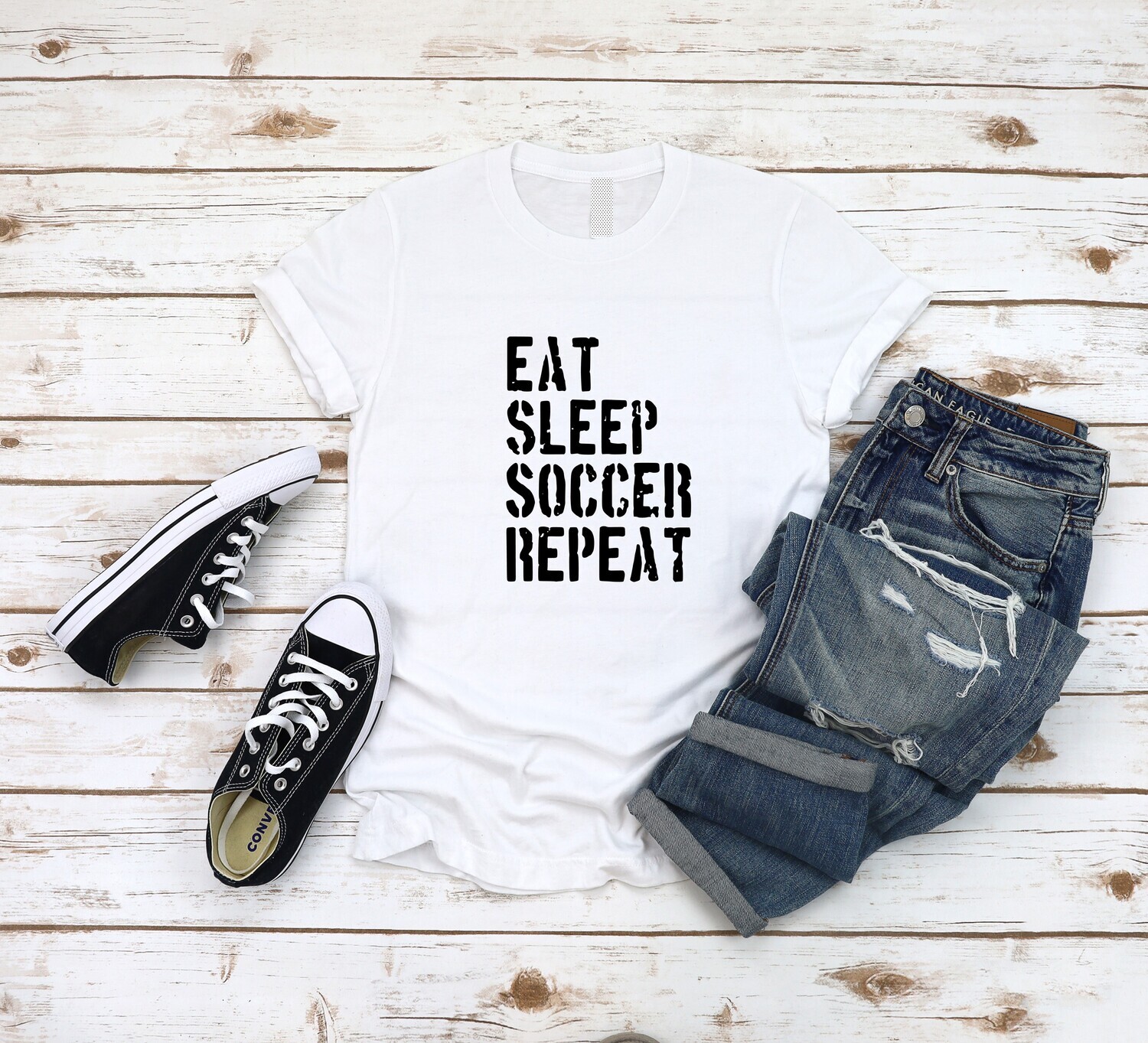 Eat Sleep Soccer Repeat