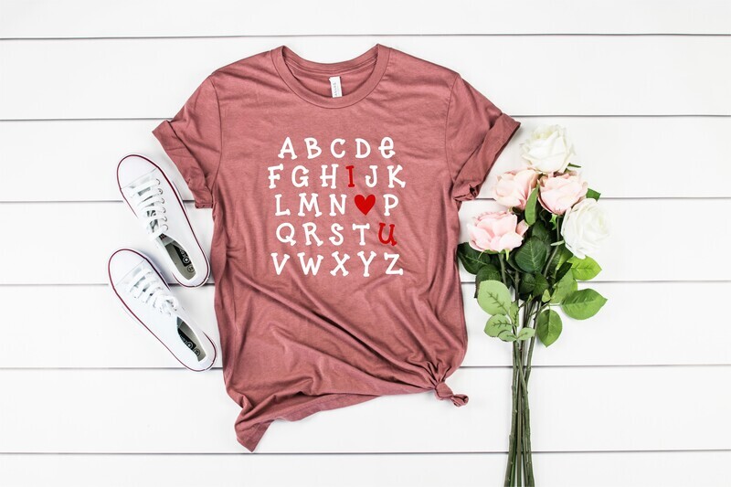 ABC I Love You Valentine