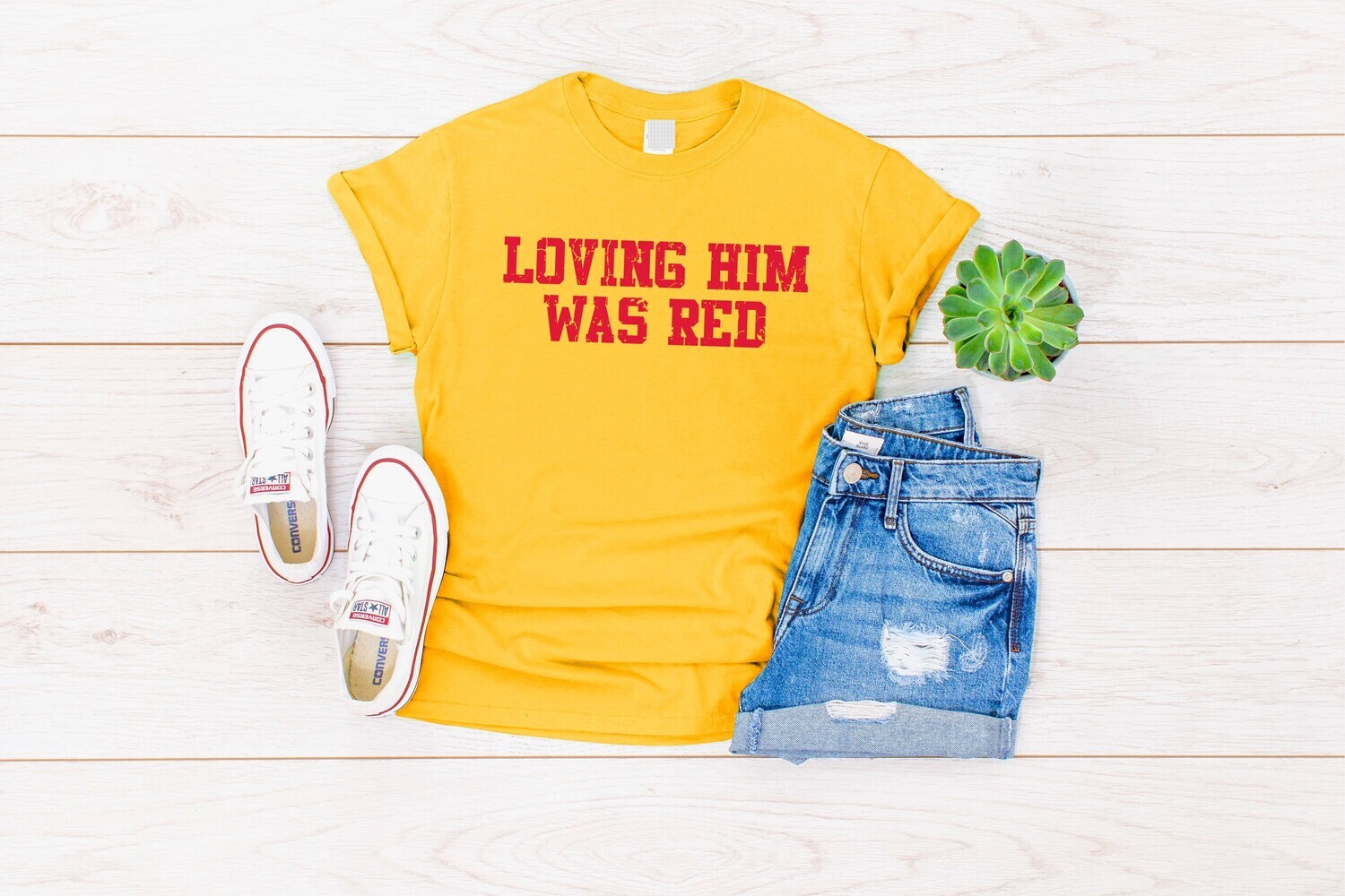 Loving Him was Red