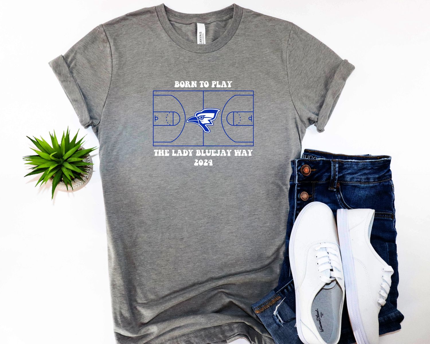 Lady Bluejay Basketball AMS 2024 (Short / Long Sleeve)