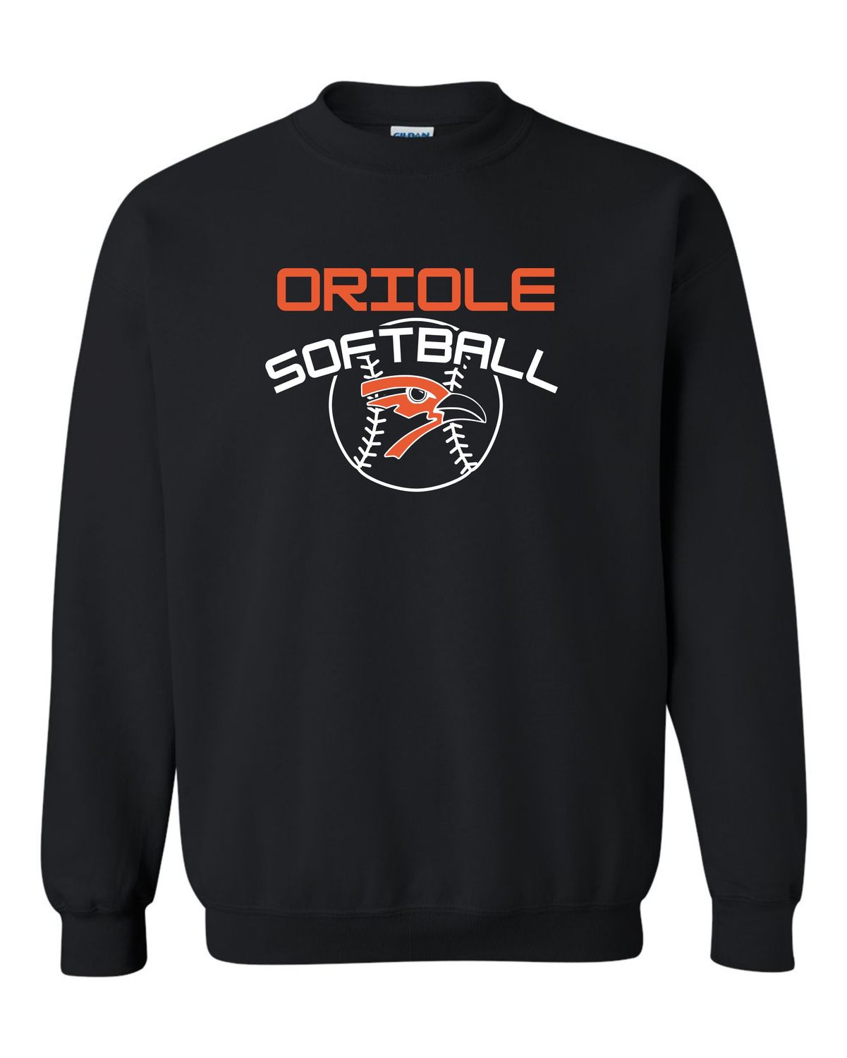 Augusta Orioles Softball 2025 Sweatshirt (Crew and Hood)