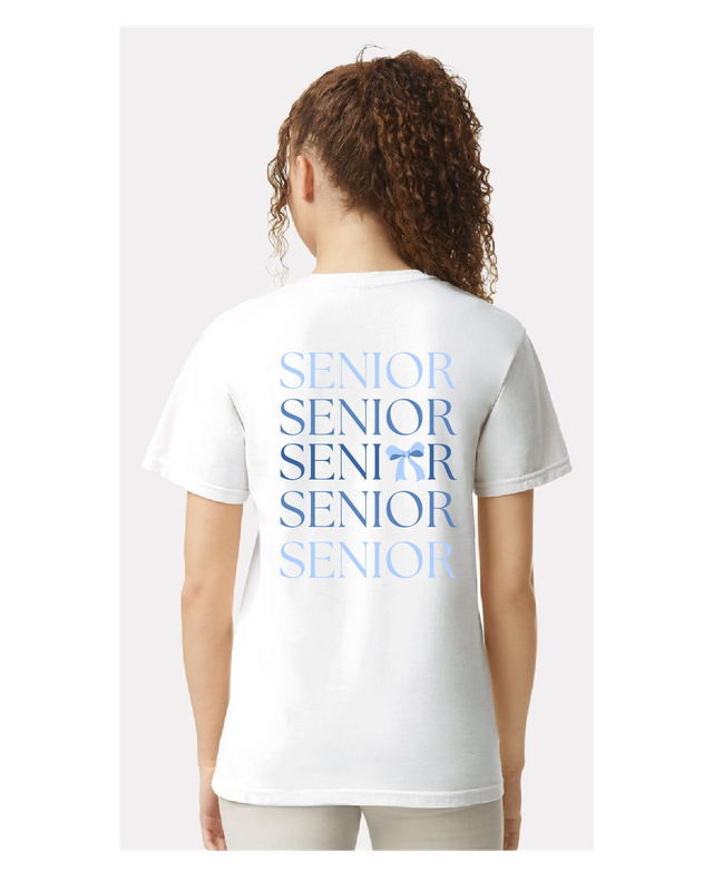 Seniors Class of 2026 White Basic Tee