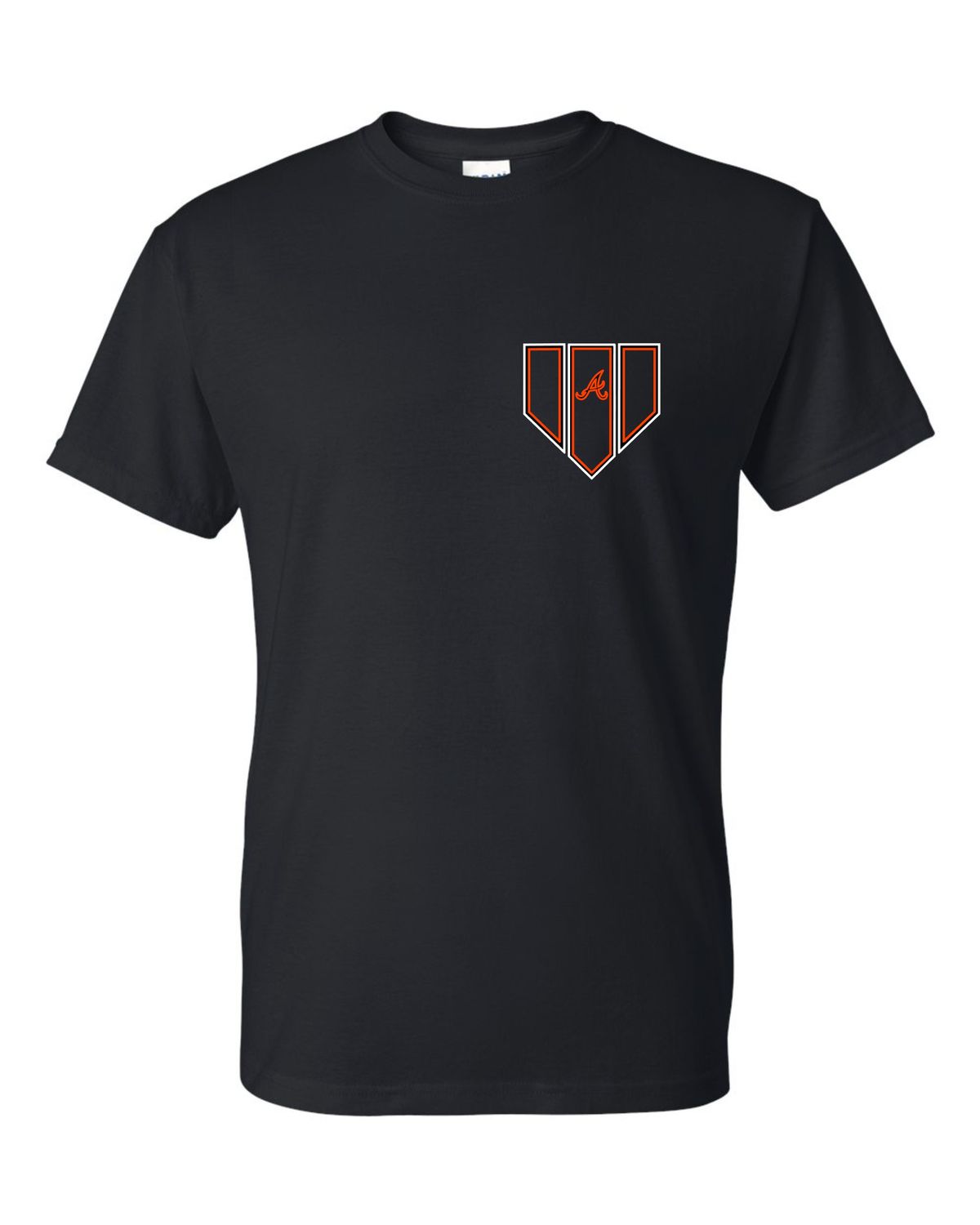 BLACK OUT Left Chest AHS Orioles Baseball 2025