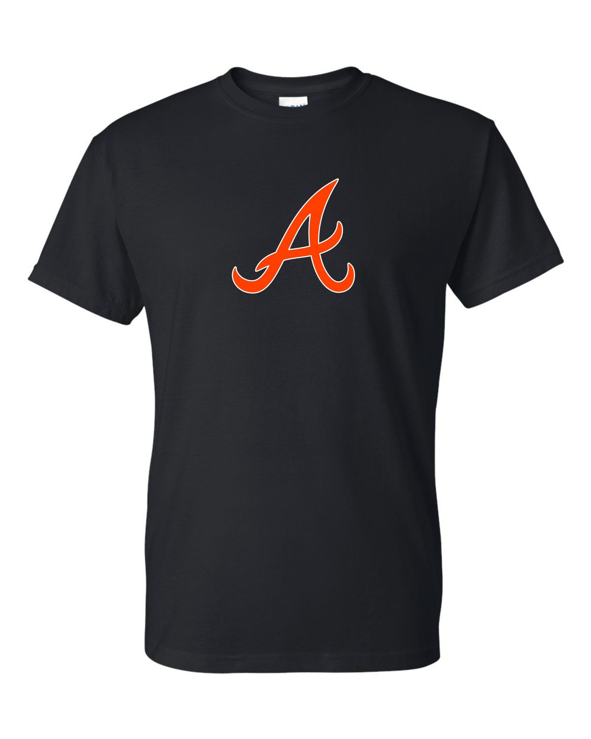 Orange &#39;A&#39; on Black AHS BASEBALL AHS Orioles Baseball 2025