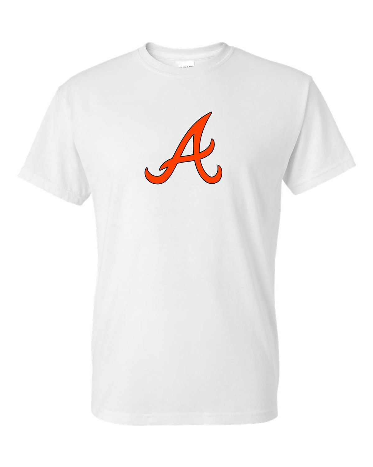 Orange &#39;A&#39; on White AHS BASEBALL AHS Orioles Baseball 2025