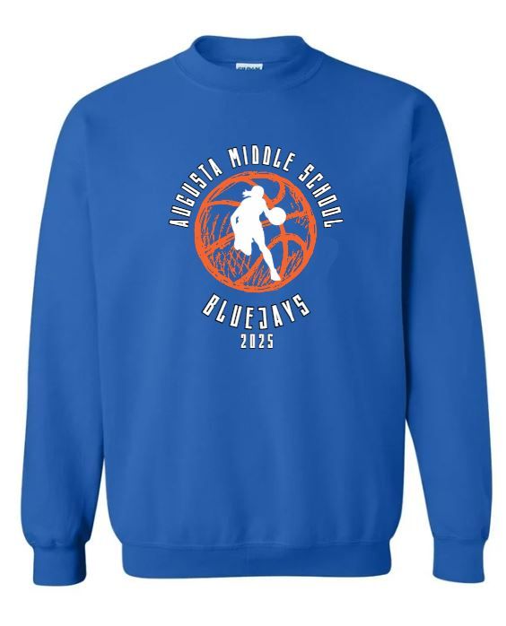 2025 Lady Bluejay Basketball AMS (Crew neck/ hooded sweatshirt)