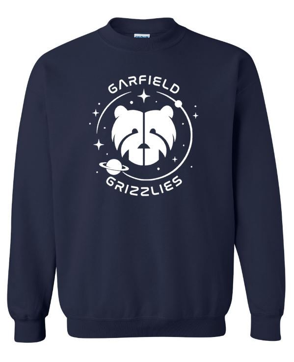 Garfield Grizzlies 26/27 SPACE Crew Neck Sweatshirt *See notes*