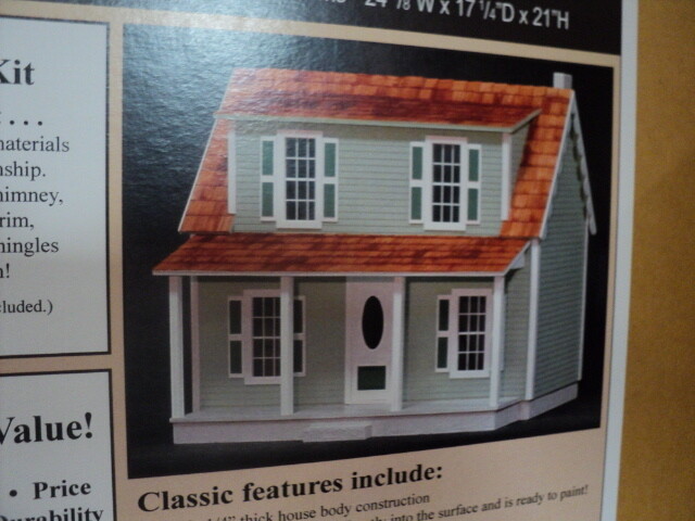 DOLLHOUSE KIT- CHARLIE'S COZY COTTAGE
J545