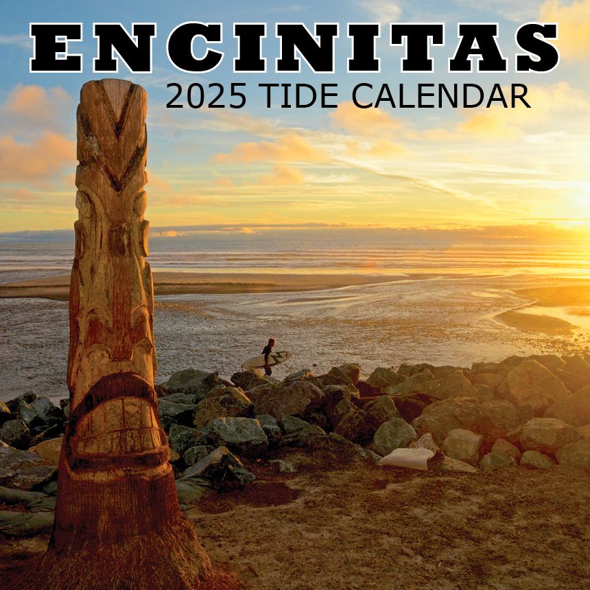 ENCINITAS TIDE 2025 CALENDAR