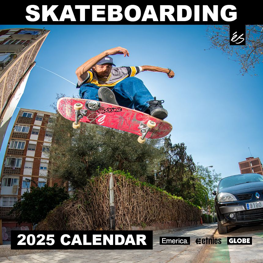 SKATEboarding 2025 CALENDAR