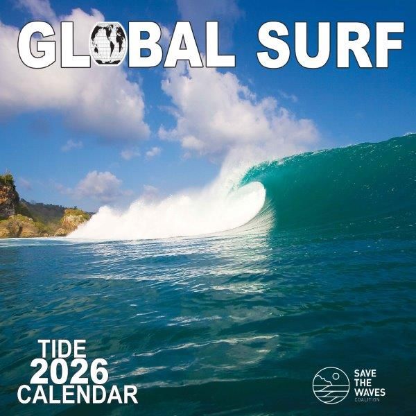 GLOBAL SURF 2026 SOUTHERN CALIFORNIA TIDE CALENDAR