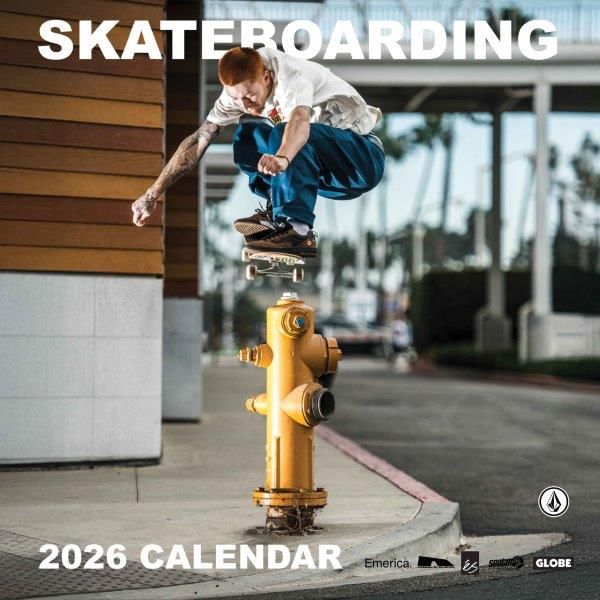 SKATEboarding 2026 CALENDAR