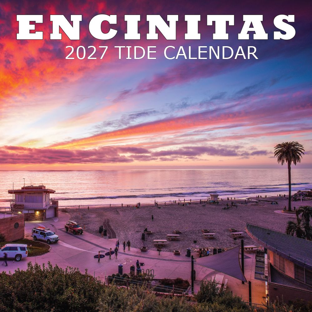 ENCINITAS TIDE 2027 CALENDAR