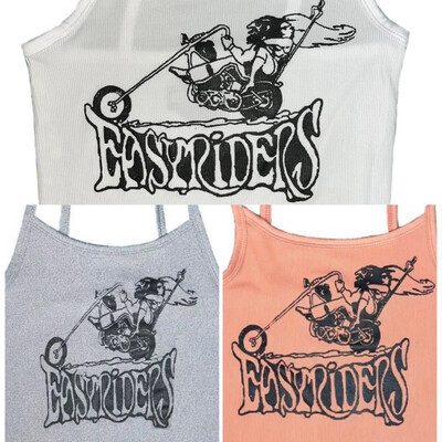 Easyriders On Cropped Ribbed Tank