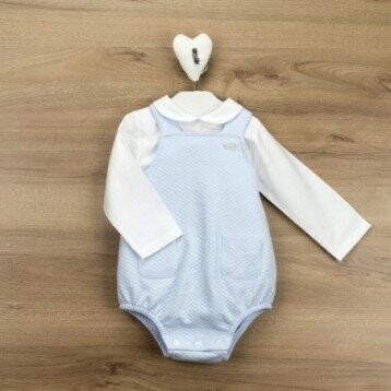 PETO TIRANTE + CAMISA C/BEBÉ LONDON