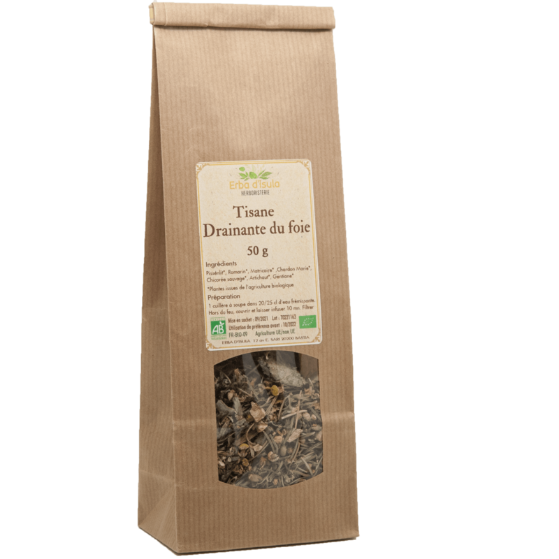Tisane Drainante du foie