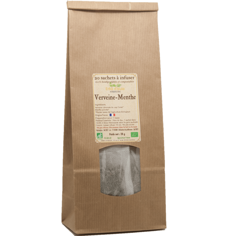 Verveine Menthe 20 sachets infusion