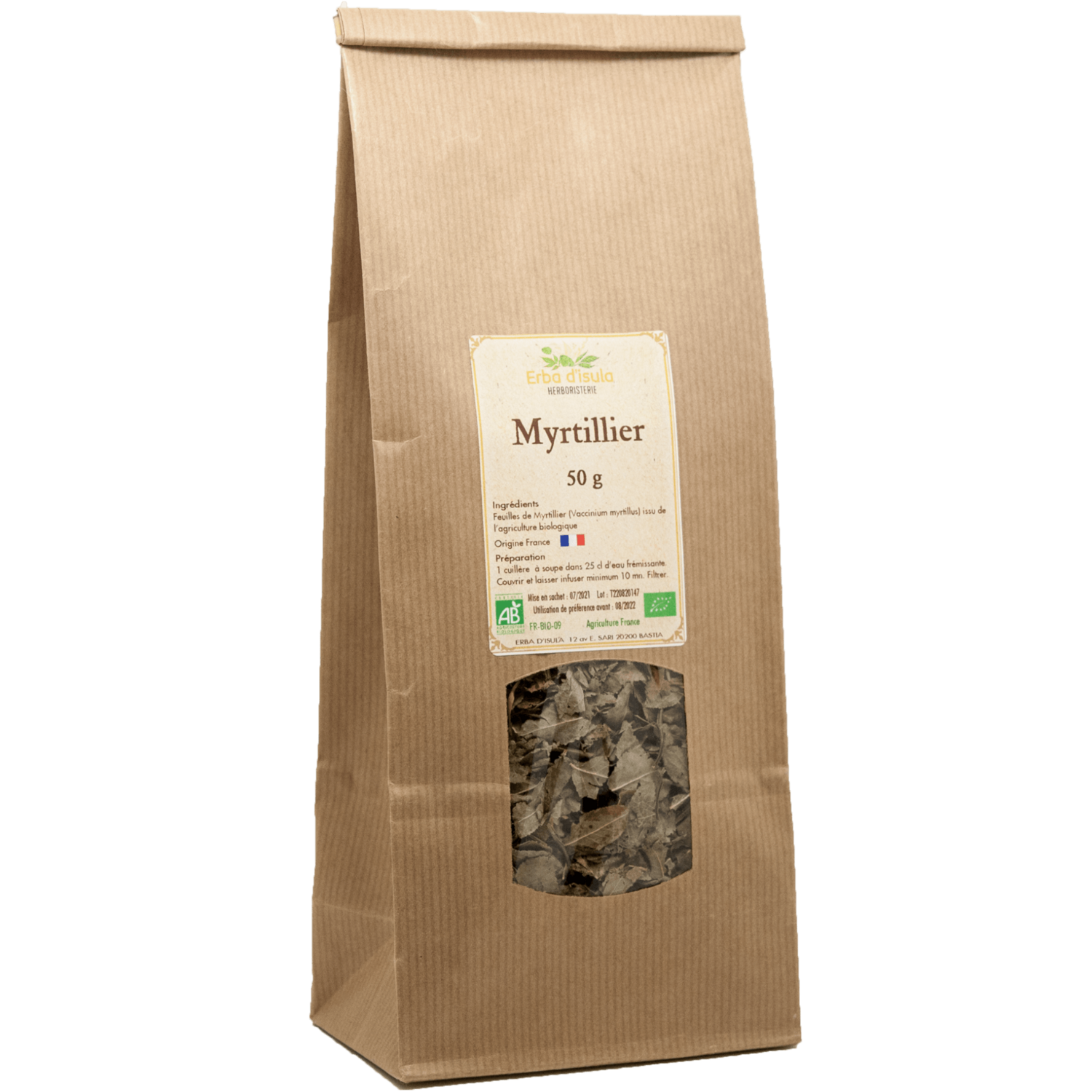 Tisane de Myrtille