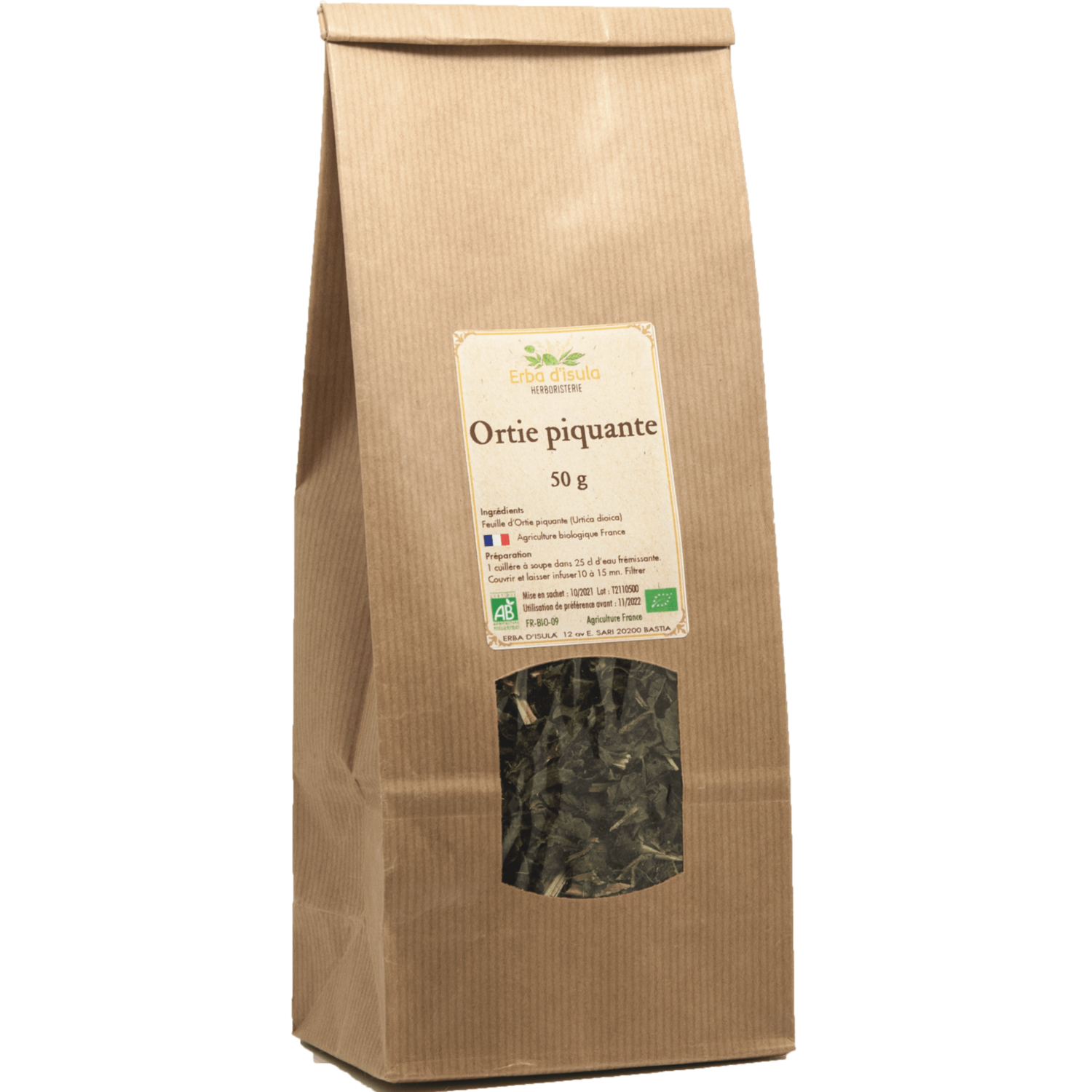 Tisane d'Ortie piquante (feuilles) Tisane d'Ortie piquante (feuilles)