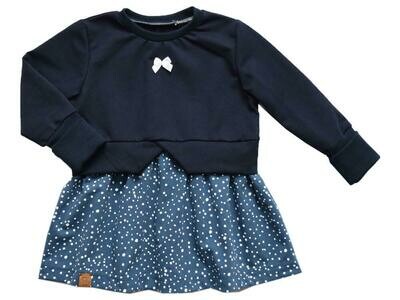 Girly Sweater | Punkte marine