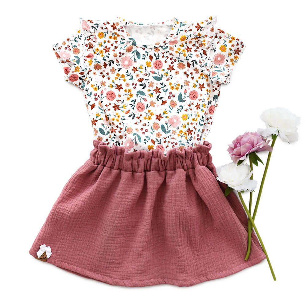 Paperbag Rock | Musselin | altrosa