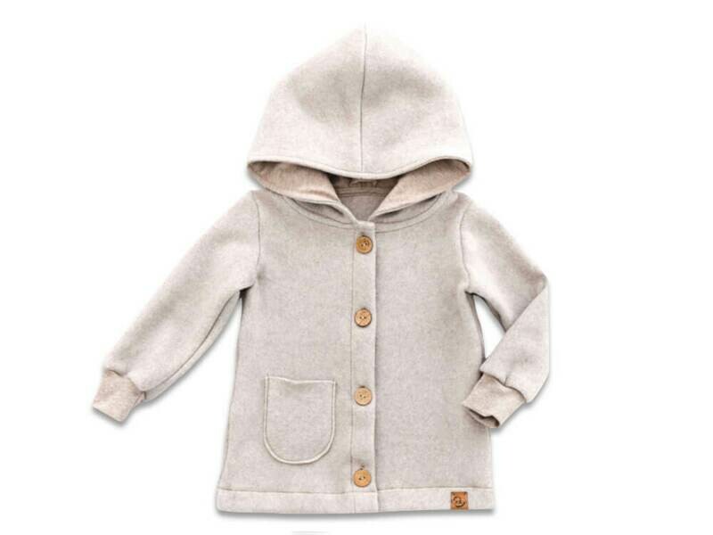 BIO Fleecejacke | beige