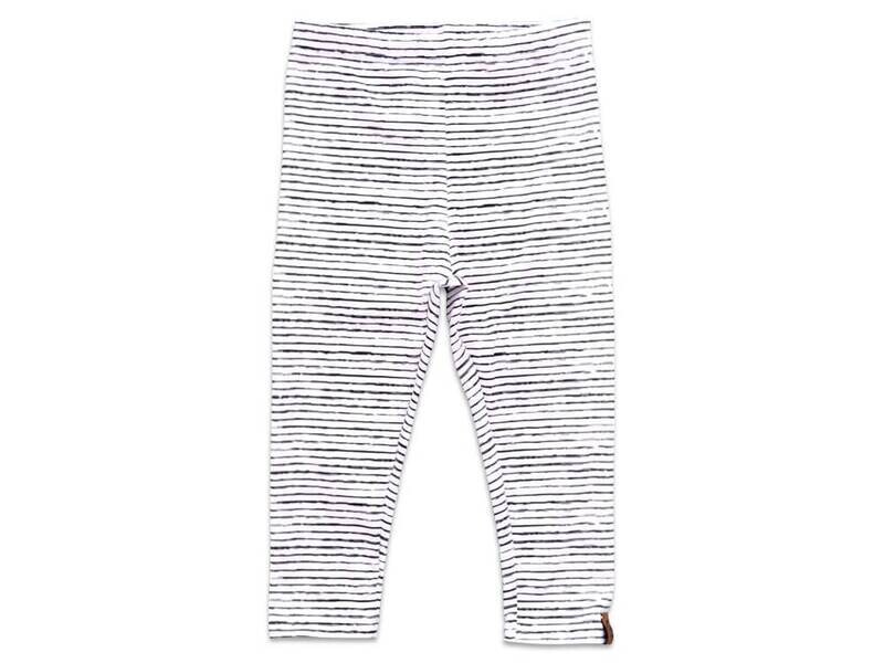 Leggings | Streifen black & white