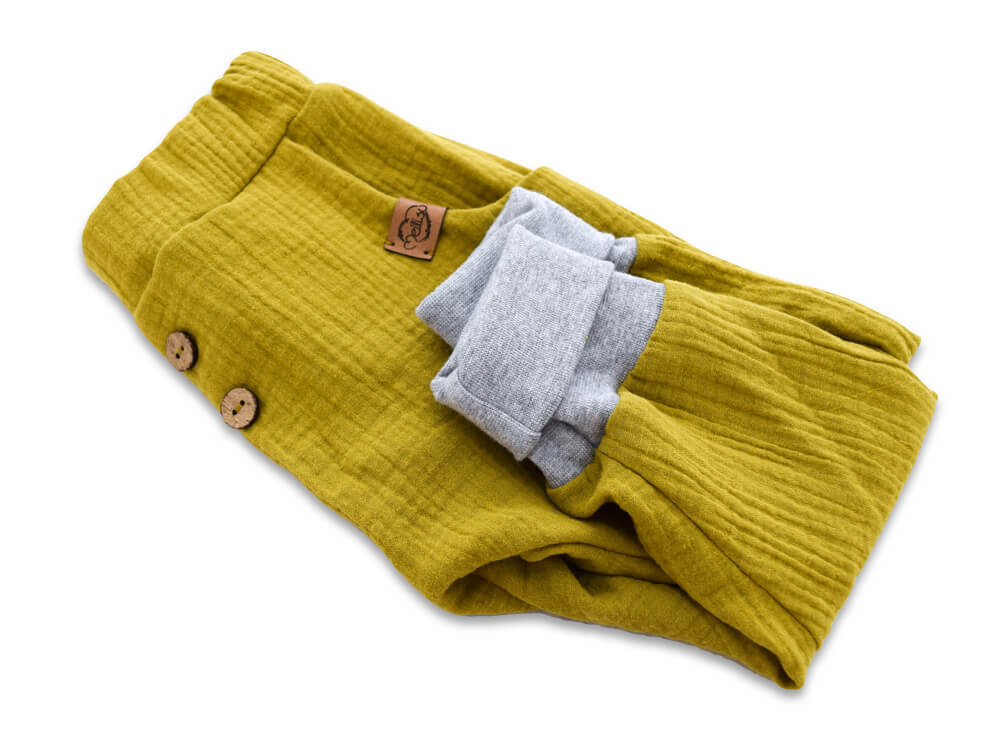 Pumphose | Musselin | kiwi