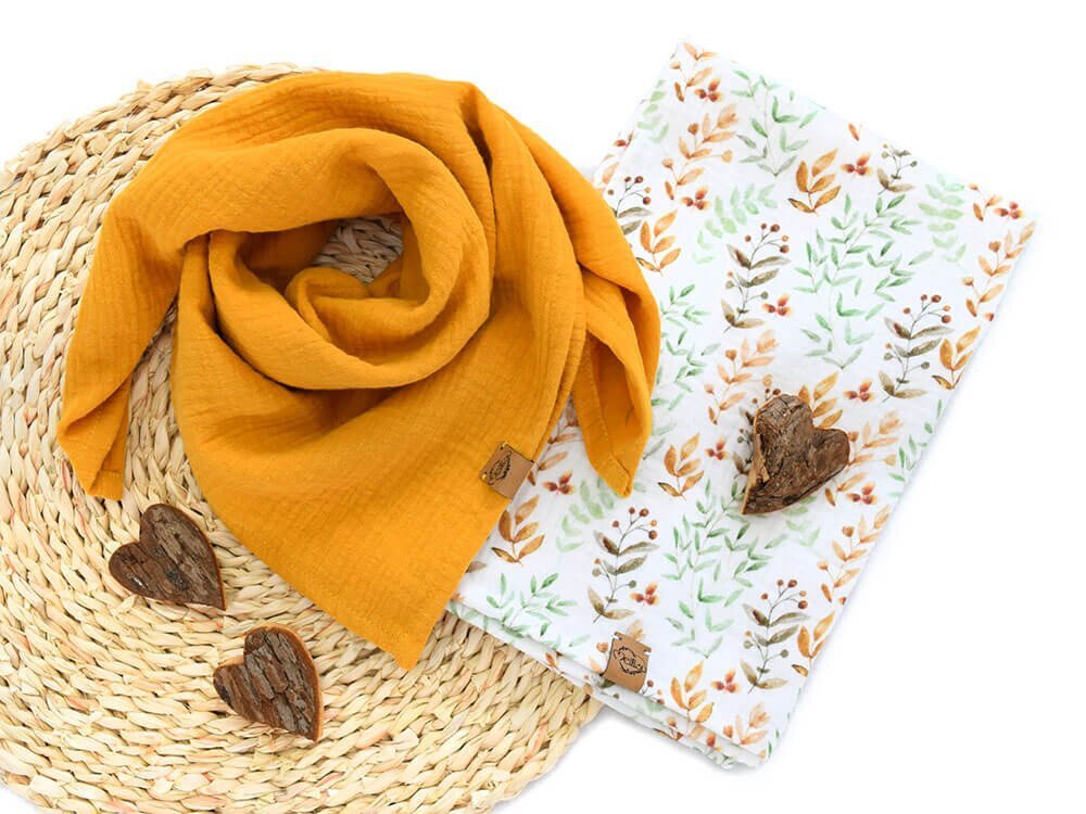 Set | Spucktuch | Golden Bamboo & gelb