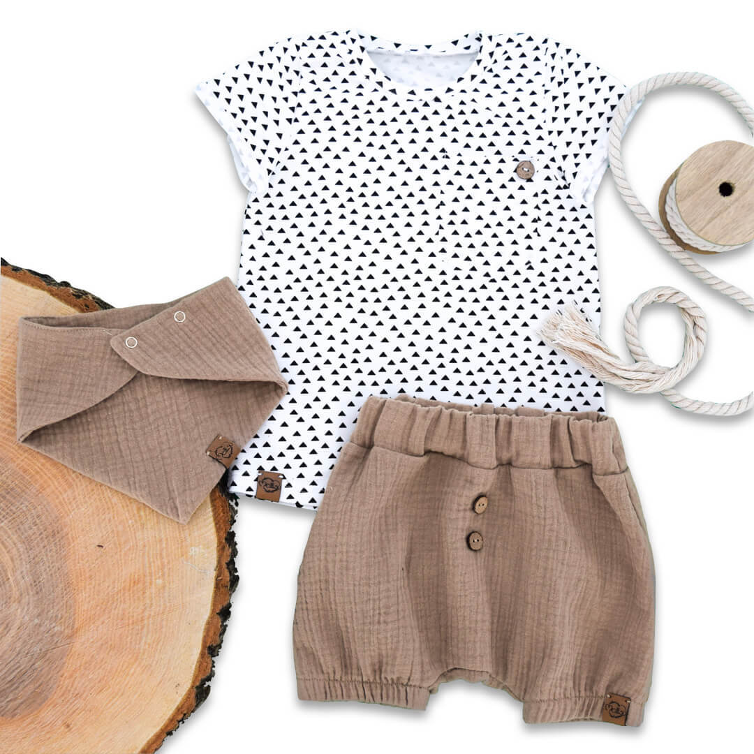 Shorts | Musselin | sand