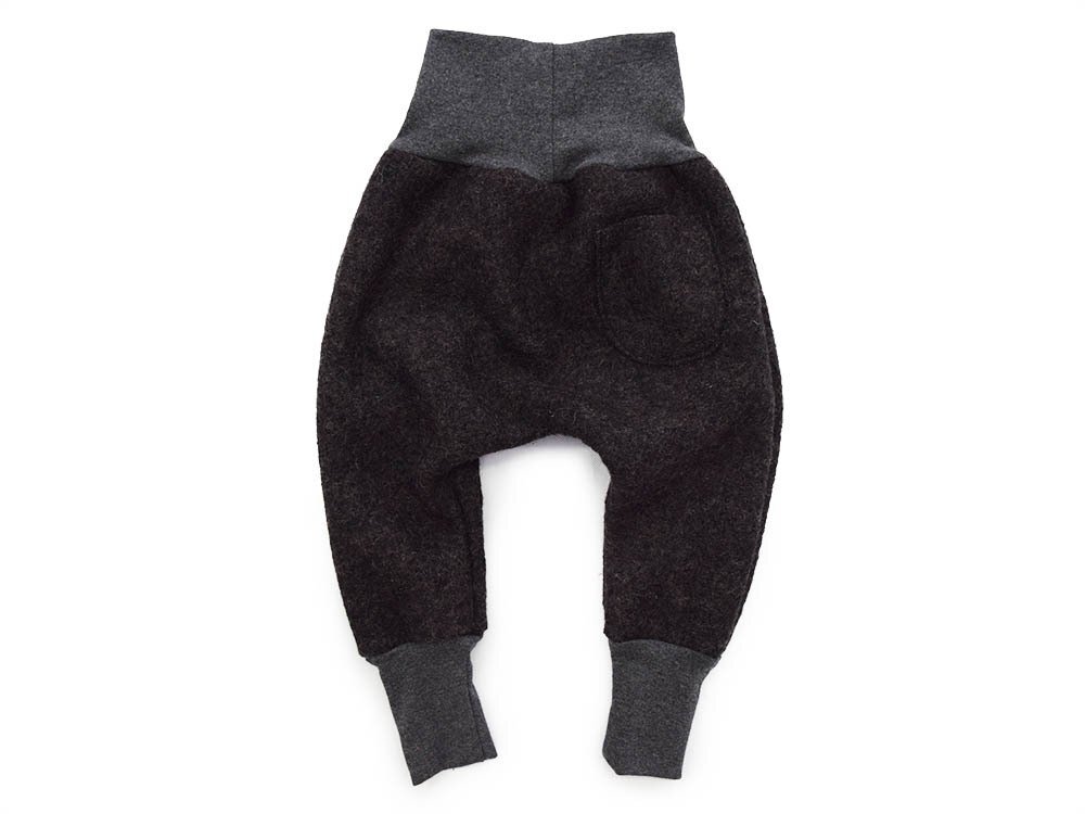 Walkhose | schwarz meliert