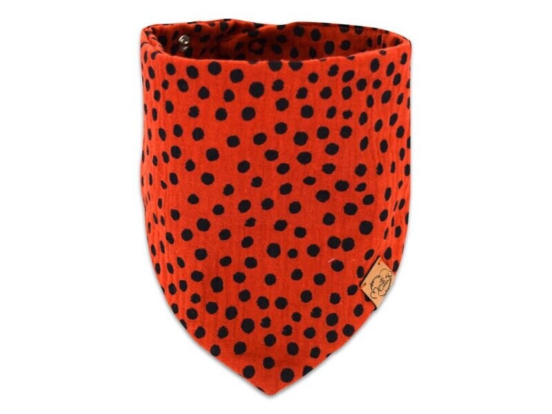 Halstuch | Musselin | Tupfen rost Halstuch | Musselin | Tupfen rost