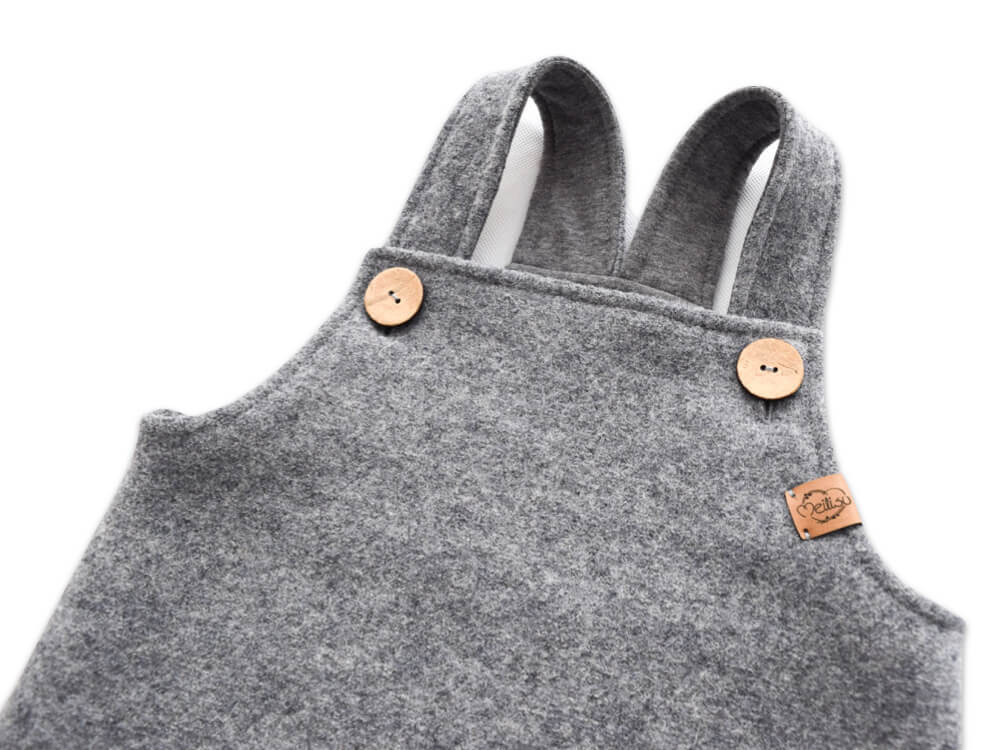 Walklatzhose | hellgrau meliert