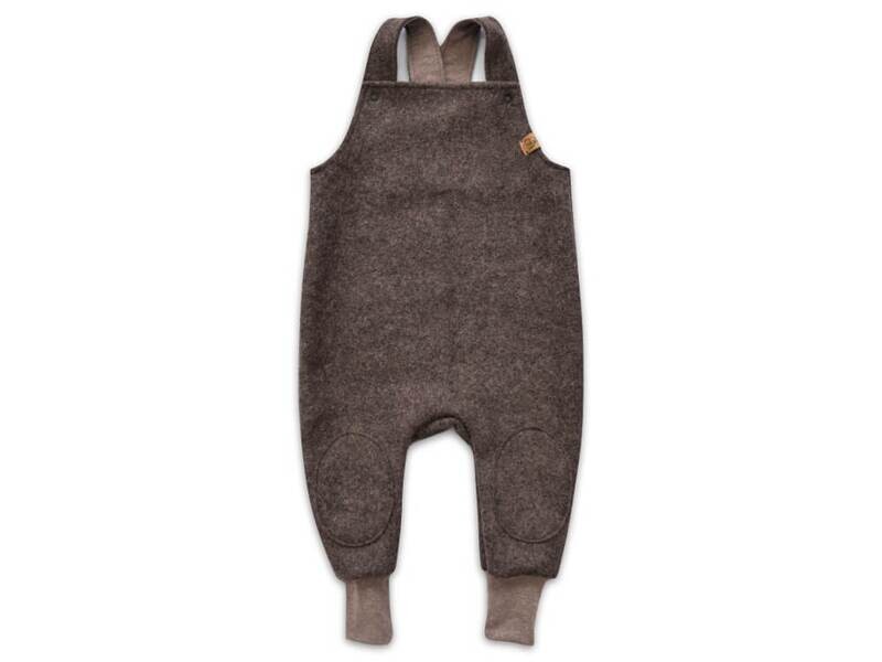 Walklatzhose | braun meliert