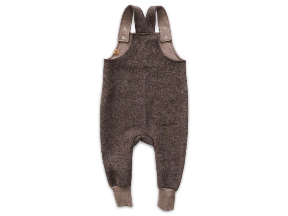 Walklatzhose | braun meliert