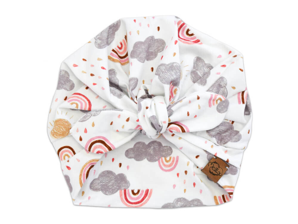 Turbanmütze | Regenbogen Rieke | Gr. 45-47 cm