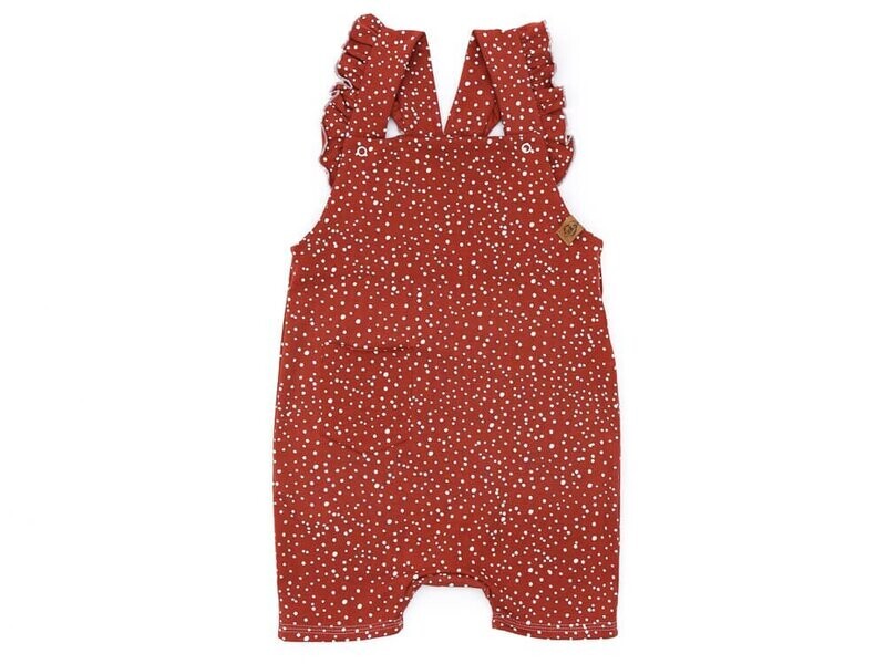 Latzshorts | Punkte rost Latzshorts | Punkte rost