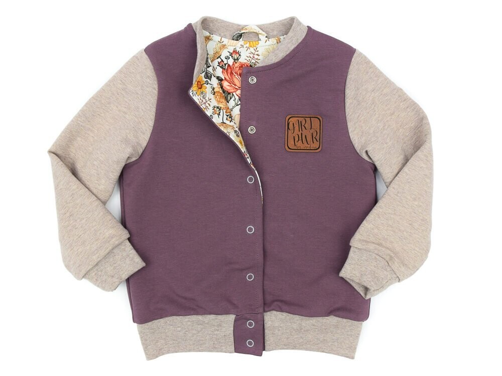 Collegejacke | mauve