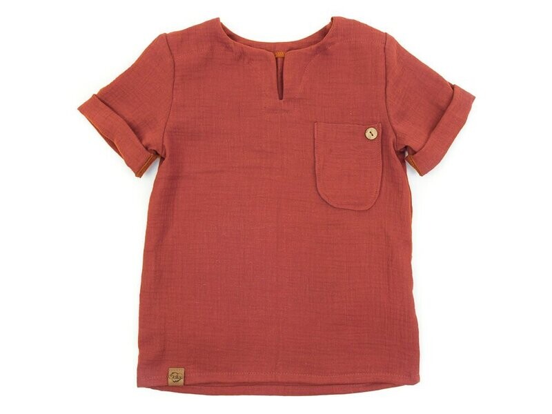 T-Shirt | Musselin | rost