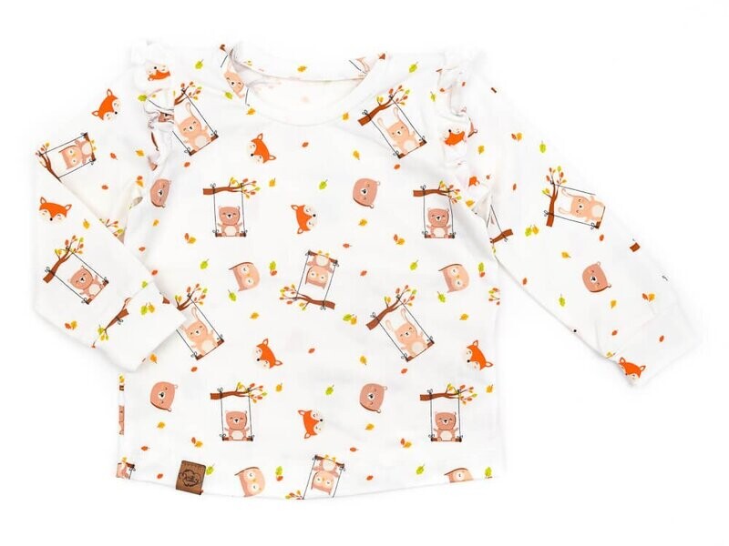 Langarmshirt mit Rüschen | Schaukelspaß Langarmshirt mit Rüschen | Schaukelspaß